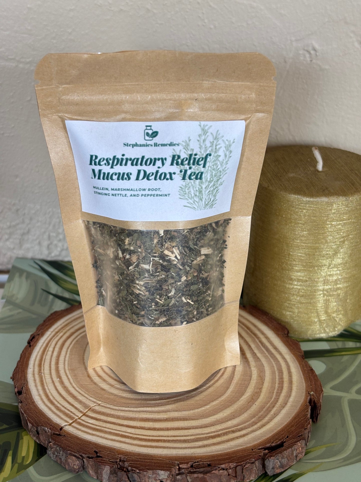 Respiratory Relief Mucus Detox Tea Blend 1.2